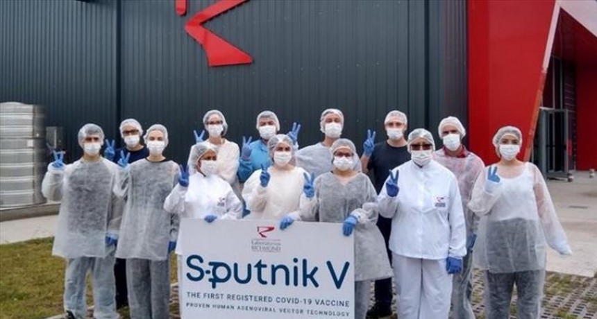 Richmond entregó 307.500 dosis de su producción del componente 2 de Sputnik V