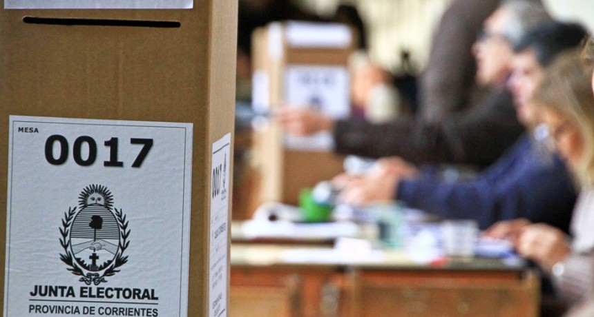 Finalizaron con normalidad las elecciones en Corrientes