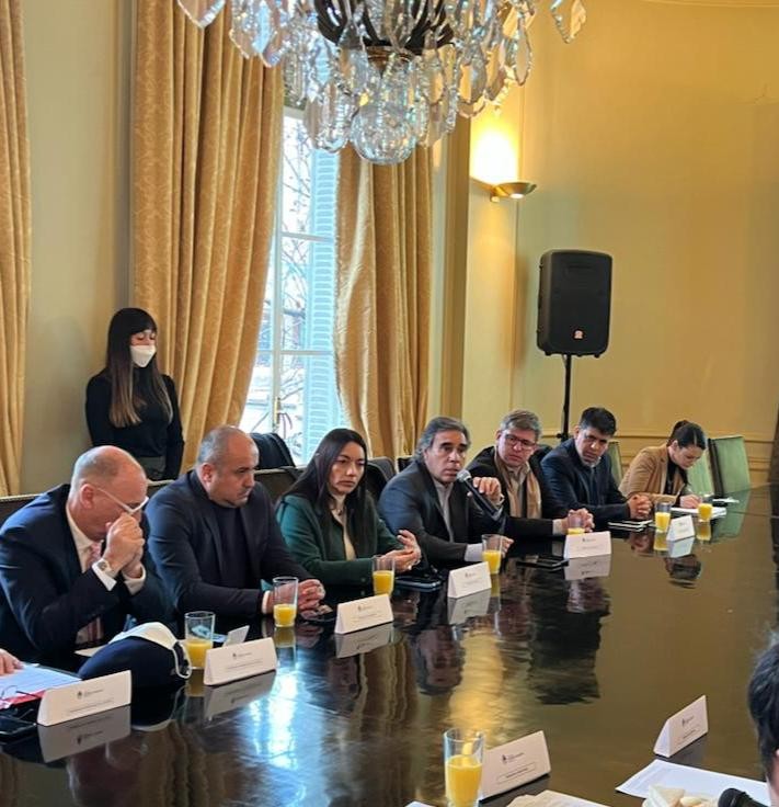 El Gobierno riojano articula acciones en Chile para el desarrollo del transporte 
