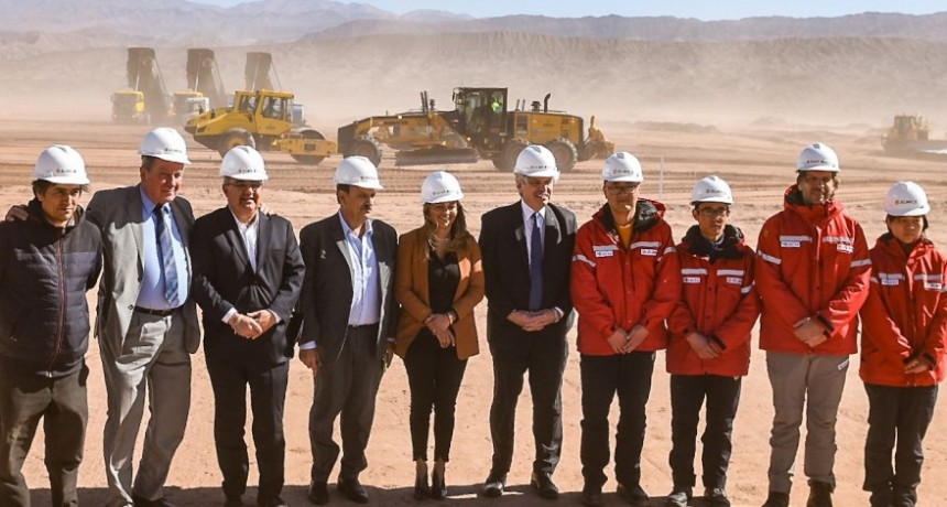  Quintela acompañó al presidente Alberto Fernández en Catamarca 