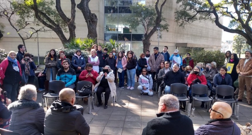 Señalizaron calle interna del predio de la ex ESMA como 