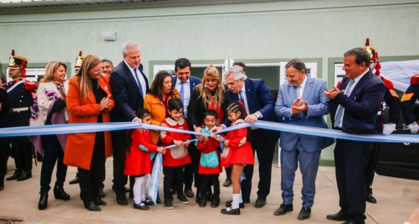 Se inauguró en Malligasta el nuevo edificio del Jardín de Infantes N°87 