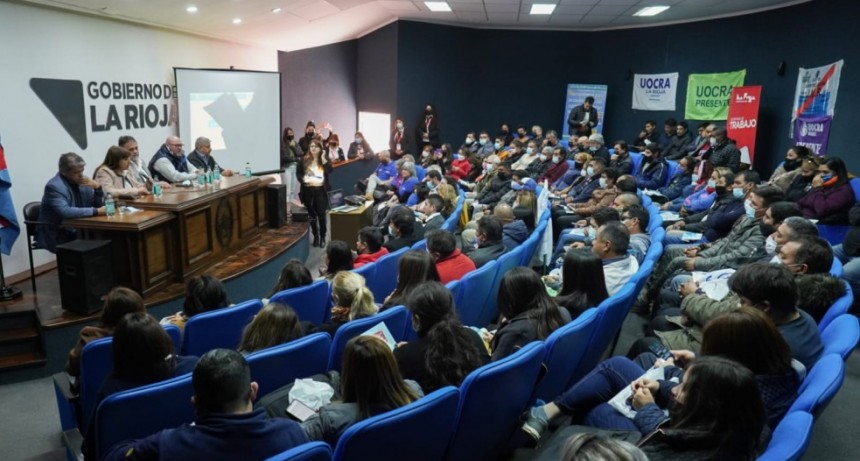 Brindaron capacitaciones a trabajadores de la construcción