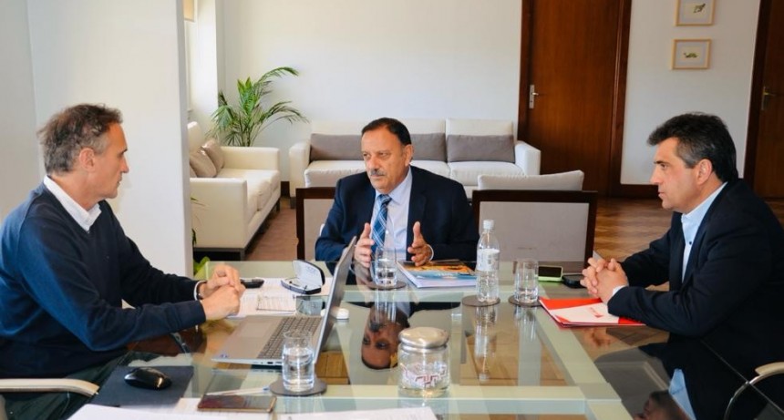  Quintela se reunió con Katopodis por nuevas obras para la provincia