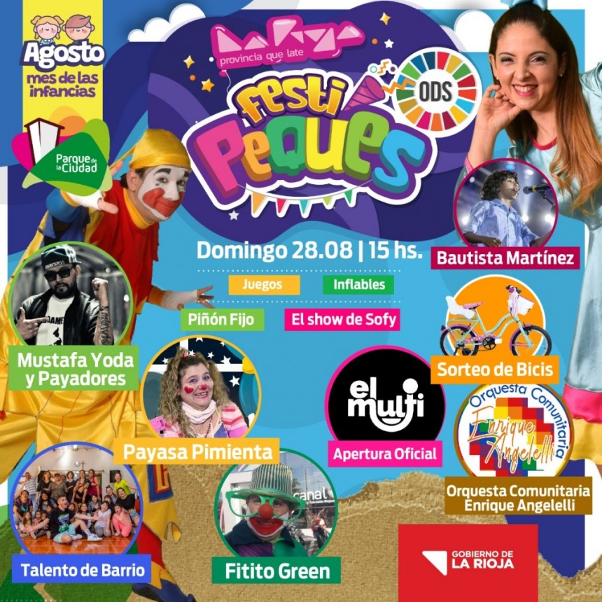 Llega el gran festejo “Festipeques” al Parque de la Ciudad