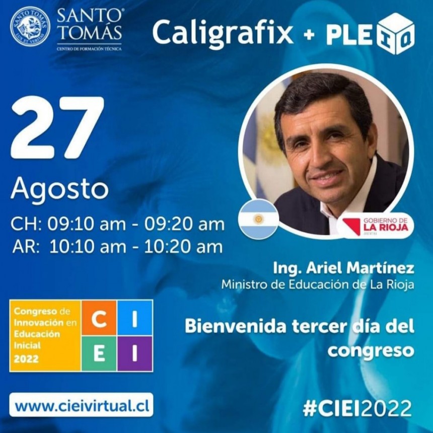  Martínez expondrá en el Congreso Internacional de Innovación en Educación Inicial 