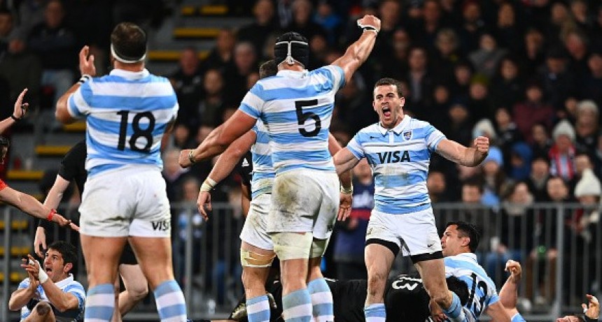  Los Pumas derrotaron a los All Blacks en Nueva Zelanda y lideran el Rugby Championship