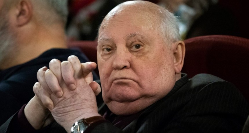 En Moscú, este martes, falleció Mijail Gorbachov, el último líder de la Unión Soviética