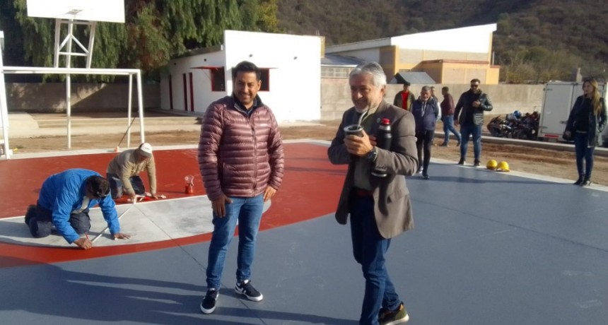 En octubre se inaugura el predio deportivo del Barrio Alunai