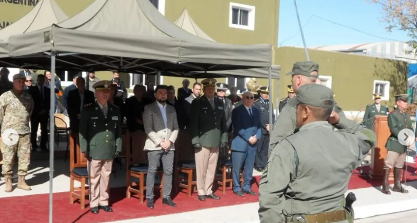 Autoridades provinciales participaron del acto por el 13º aniversario del escuadrón Nº58 de Gendarmería Nacional