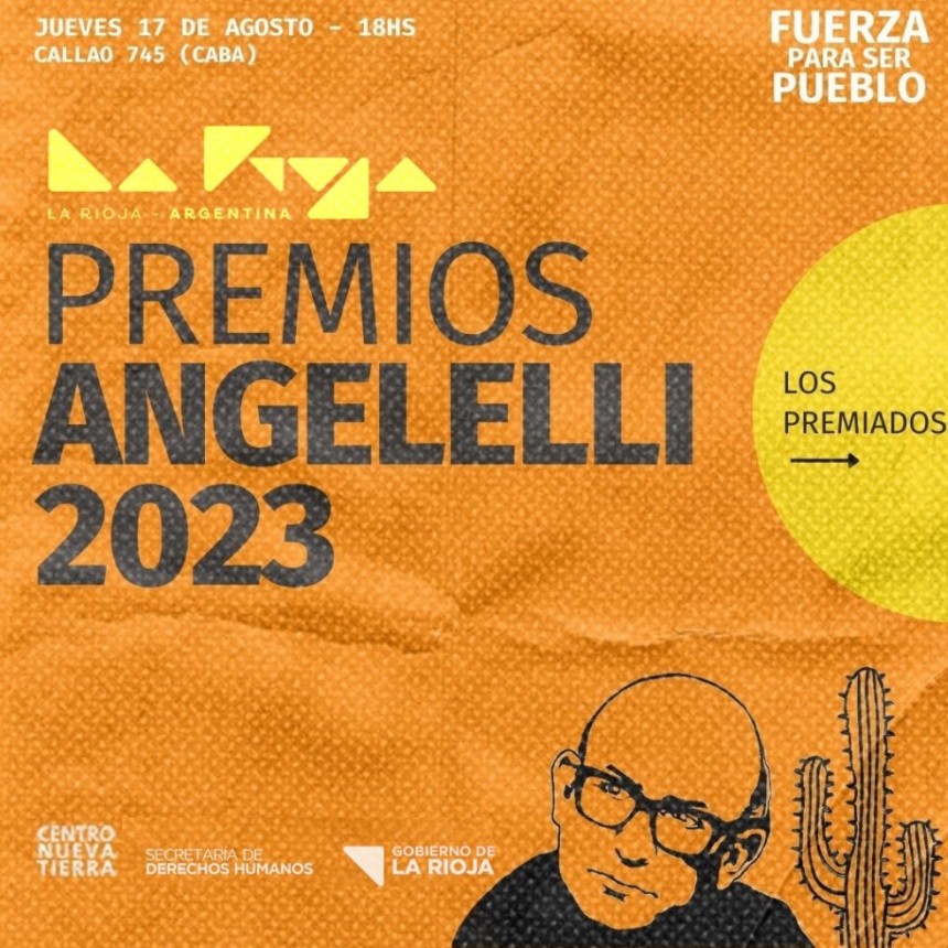 Se entregan los Premios Angelelli 2023 “Fuerza para ser Pueblo” 