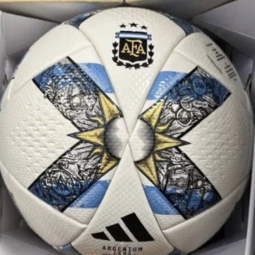  Presentaron la pelota de la Copa Liga Profesional 2023 con 3 estrellas