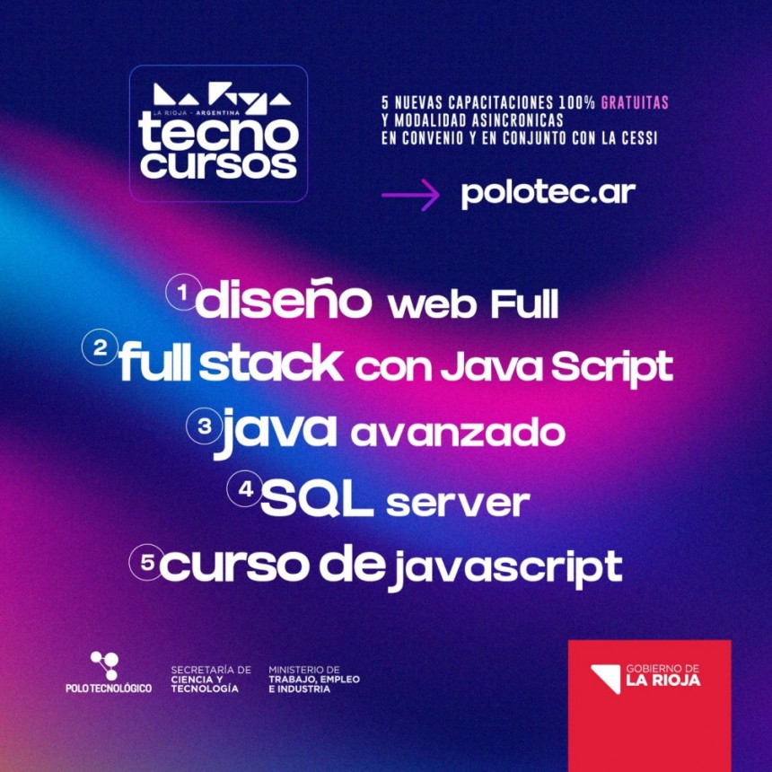 Se realizarán capacitaciones gratuitas en programación