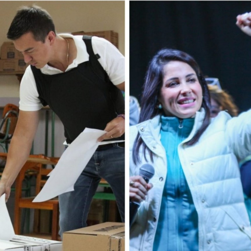 Elecciones en Ecuador: González y Noboa disputarán la presidencia en una segunda vuelta