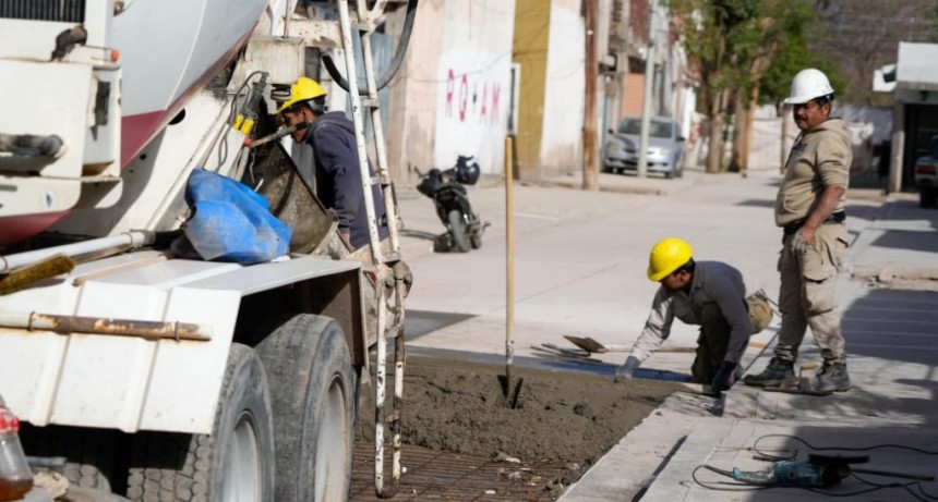 Continúan las tareas de recuperación en el Barrio Santa Justina