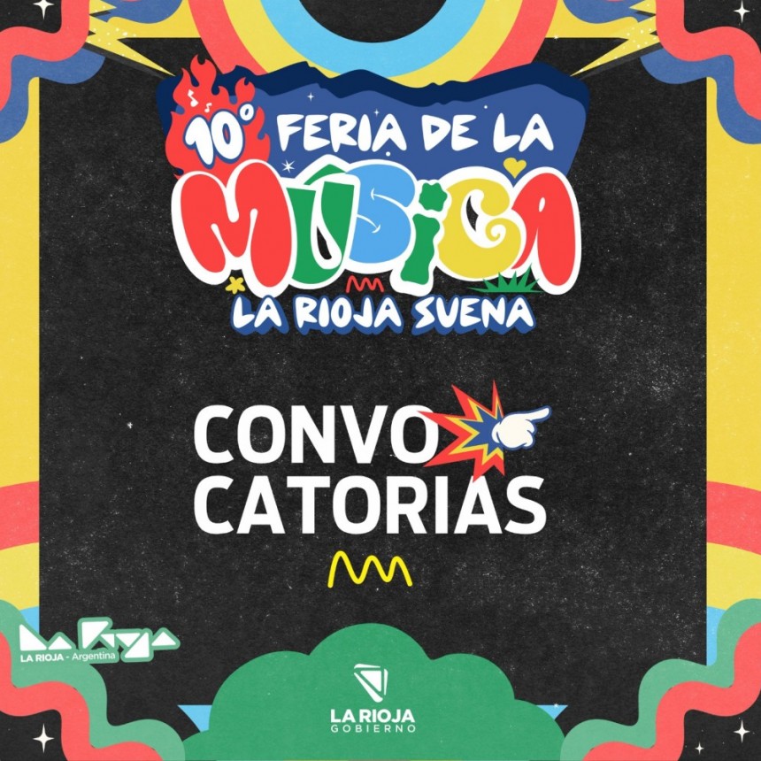 Invitan a participar de las convocatorias para la 10° Feria de la Música - La Rioja Suena