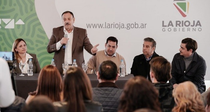 Quintela anunció la realización de los Juegos Riojanos Evita 