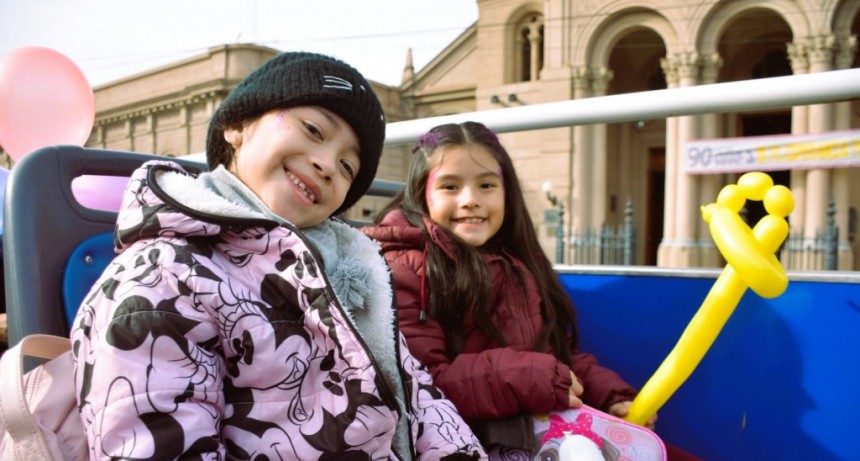 Municipio estableció paseos gratis por el mes de las Infancias