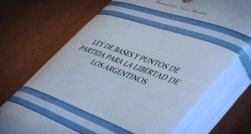 El Gobierno publicó la primera reglamentación de la Ley Bases
