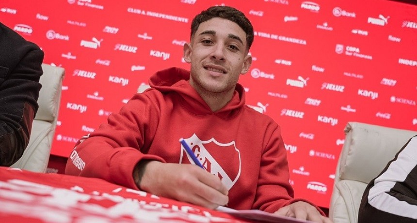 Santiago Montiel es el nuevo jugador del Rojo