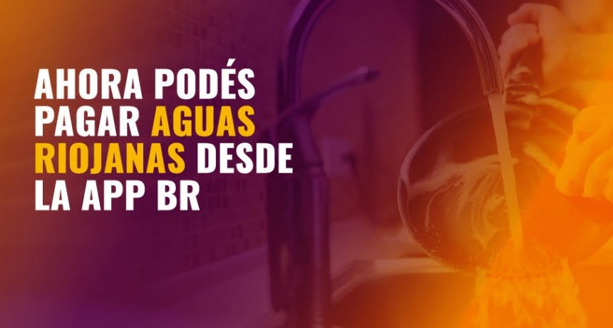 Ahora se puede abonar Aguas Riojanas por intermedio del Banco Rioja