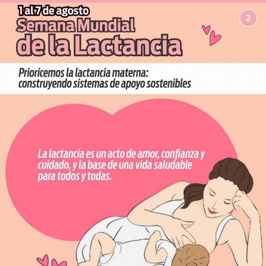 La Semana Mundial de la Lactancia Materna 2025 pone el foco en la salud y la nutrición infantil