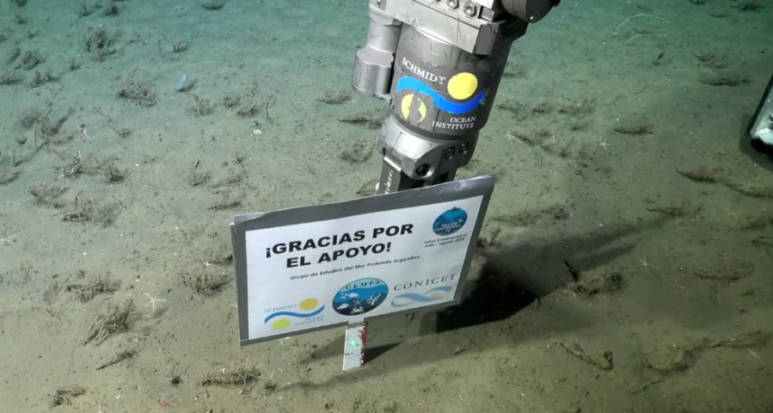 La expedición del Conicet finalizó con un emotivo: 