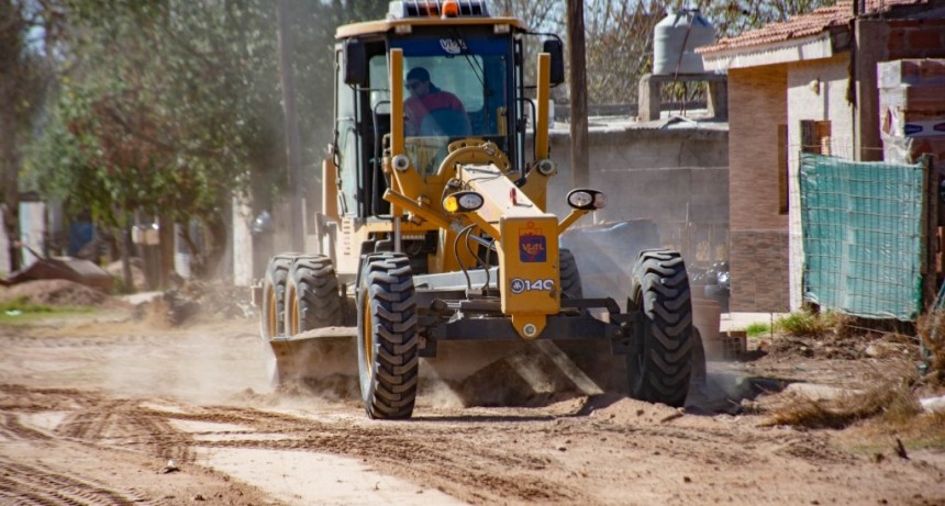 Municipio trabaja en el barrio 8 de diciembre