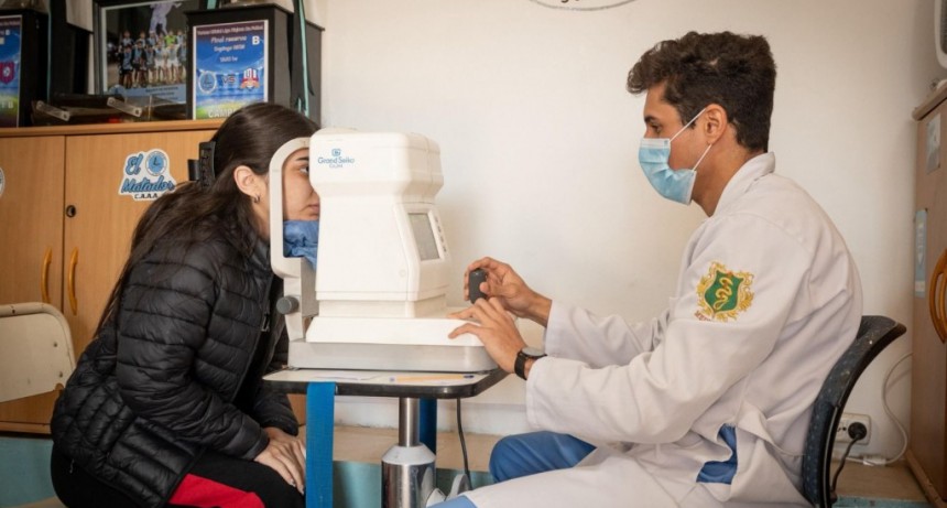 Desarrollaron operativo sanitario en el Club Alas en zona sur