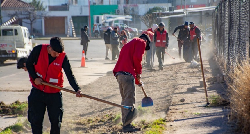 Continúan los operativos de limpieza en zona sur