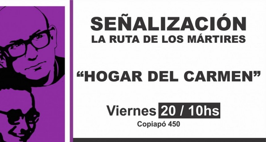 El viernes se concretará la 5° señalización de la 