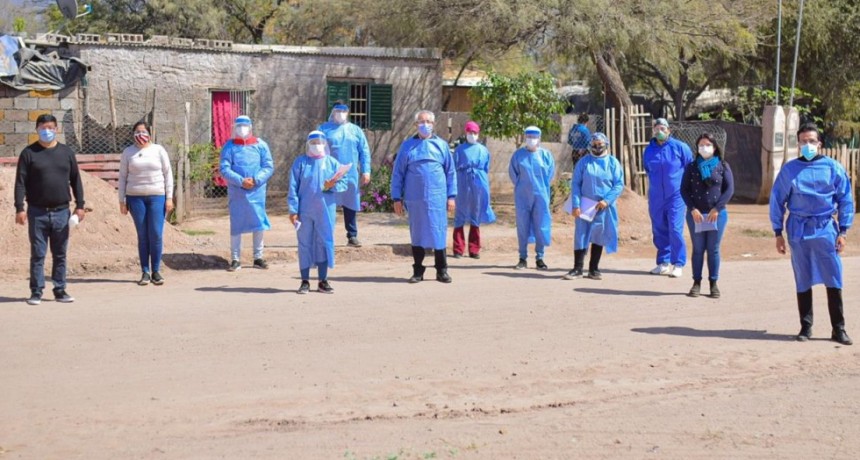 Salud realiza búsqueda de casos activos de COVID-19