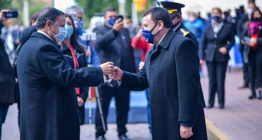 Pesar por el fallecimiento del Jefe de Policia