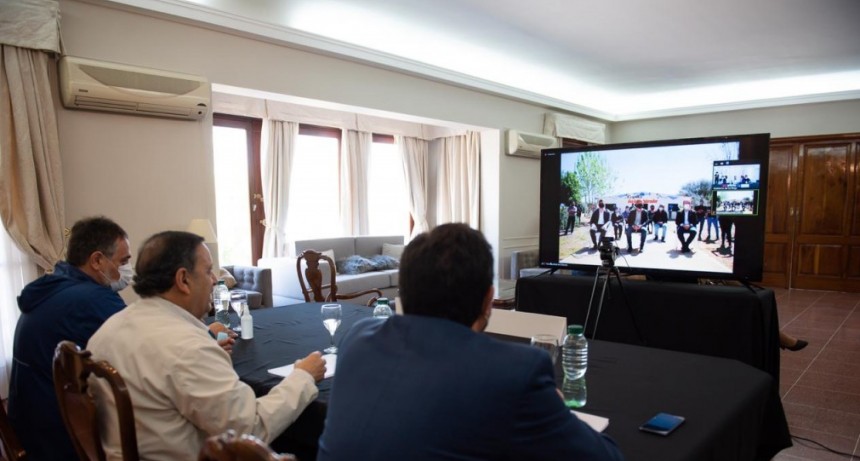 Colonias de Malligasta: Se inauguró red de electrificación rural y mejoramientos habitacionales 