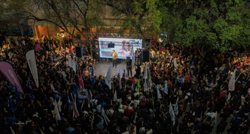 7 mil riojanas y riojanos se manifestaron por la paz social, la armonía y la unidad de la Nación 