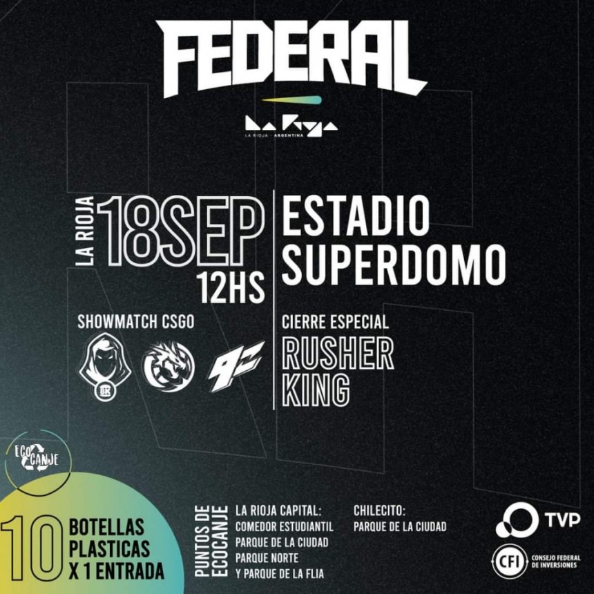 La Federal Esports Cup llega a Talampaya