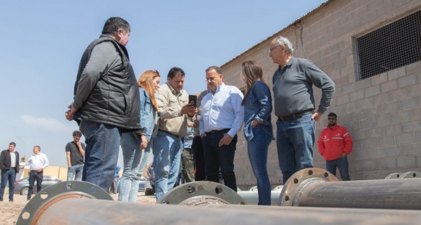 Quintela se comprometió a retomar obra hídrica que permitiría mejorar la calidad de vida de arauqueños y sauceños