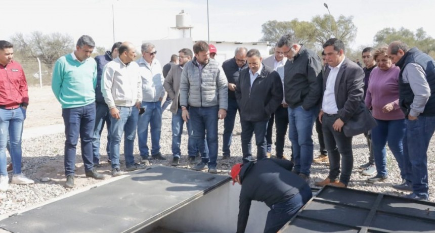  Quintela inauguró Planta de Tratamiento de Efluentes Cloacales en Catuna