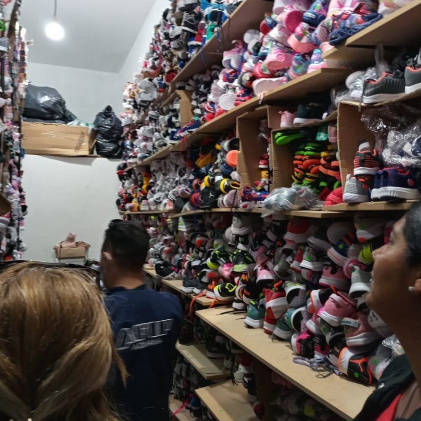 Secuestran más de 6000 pares de zapatillas en Chilecito