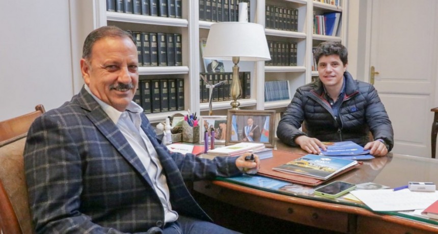 Quintela se reunió con Sbiroli para diagramar 
