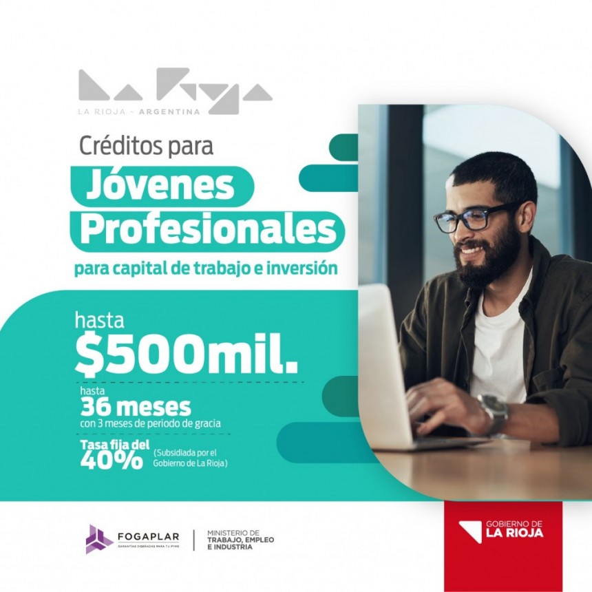 Los créditos para jóvenes profesionales se pueden solicitar hasta el 30 de noviembre