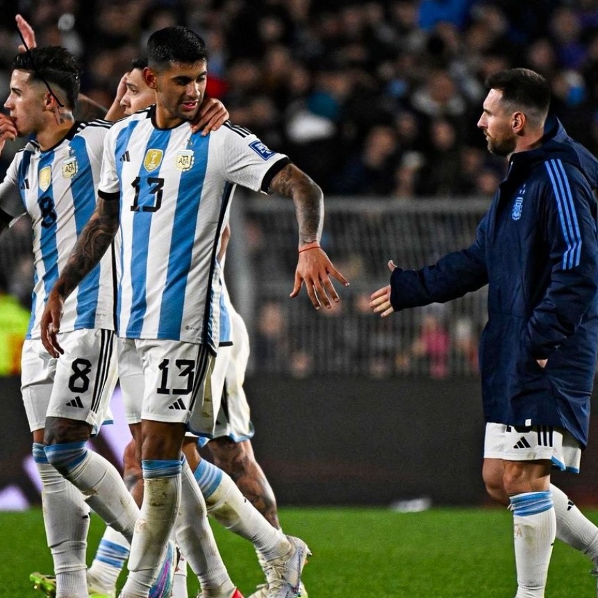 La Selección de Scaloni ya esta en La Paz 