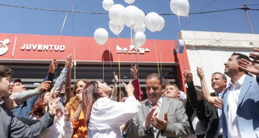 Quintela inauguró un nuevo Punto Digital en Chilecito