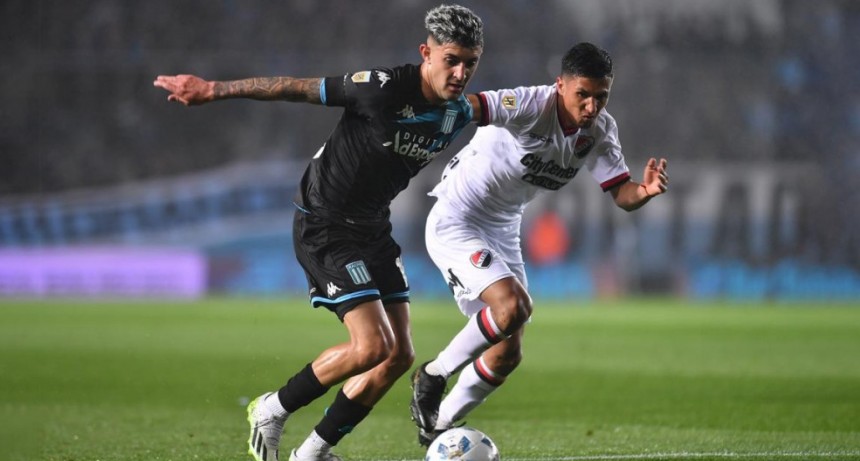 Copa de la Liga: Racing le ganó a Newell´s y trepó a la punta