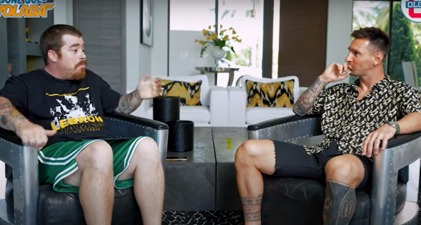 Monumental entrevista de Migue Granados a Lionel Messi