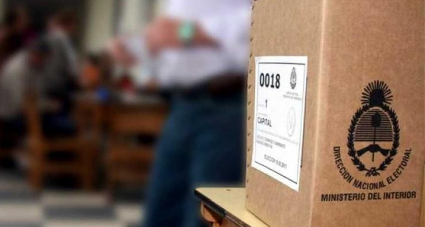 Oficializaron las listas para el 22 de octubre
