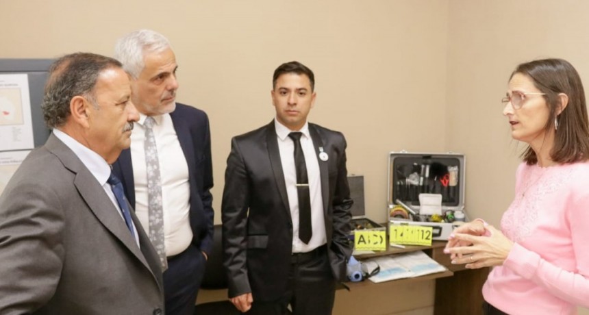 Se inauguró la Delegación de la Policía Técnica Judicial V - Circunscripción Chepes 