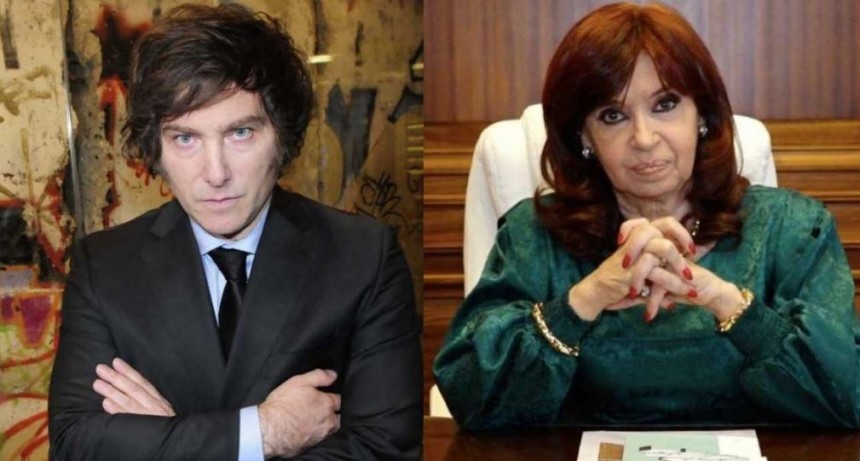 Duros cruces entre Cristina Kirchner y Javier Milei: del 