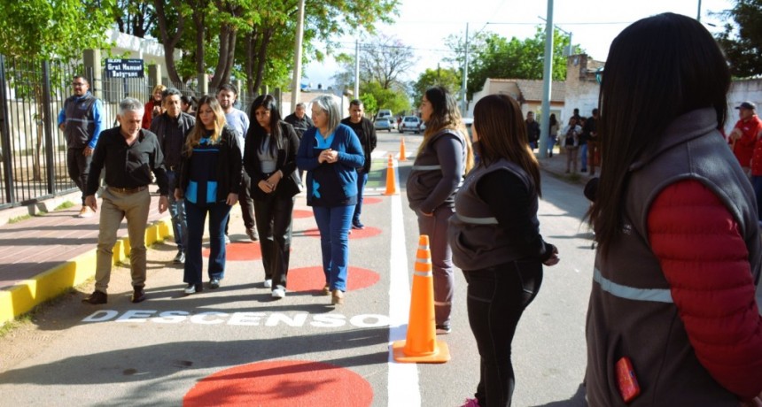 Implementan los corredores escolares en los barrios