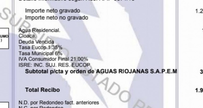 Nación dispuso que los municipios no pueden cobrar impuestos en las facturas de servicios